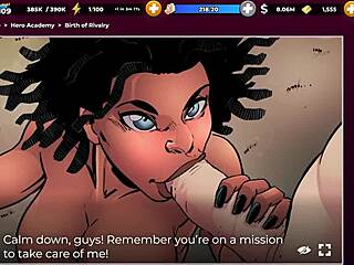 Comix Harem-Hero Academy 2 Blowjob And Cumshot