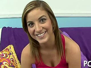 Petite Teen’s Hardcore Doggystyle in POV