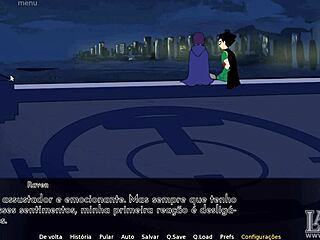 Raven strips naked in Teen Titans parody