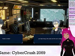 Lewdneko slams Cybercrush 2069 with big tits