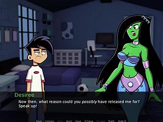 danny phantom’s green handjob thrill