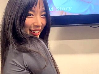 asian cutie tempts forbidden release