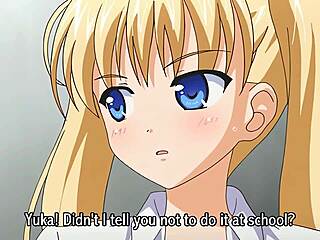 anime babe's first secret moment