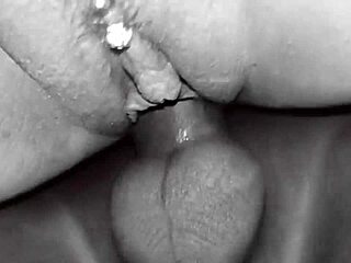Tattooed Paty Angel takes cumshot from married redhead