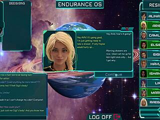 Stranded in Space 11 - Bold Chats with Stunning Girls