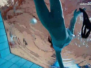 Czech Teen's Underwater Seduction