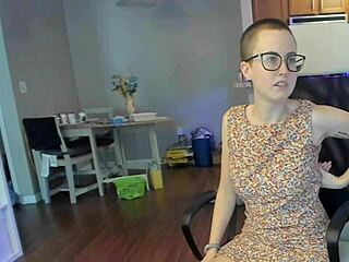 Spy cam catches housewife’s daring fetish play at home