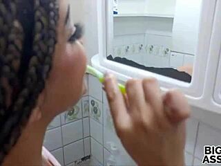 Stepbrother’s Steamy Bath Shock