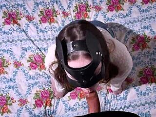 Why did stepsister start sucking right away?