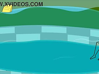 total drama harem - dominant footjob in wild 3d anime