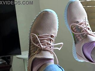 What’s Kristy hiding with her new sneakers fetish?