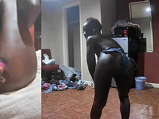 what’s hotter than petite ebony solo fucking?