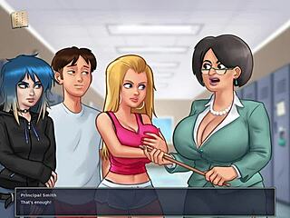 Summertime Saga 98: College Lovers’ Secret Erotic Reunion