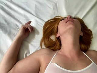 i rubbed my dick on her panties before thrusting