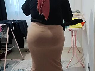 Stepmother's curves in drenched fantasy