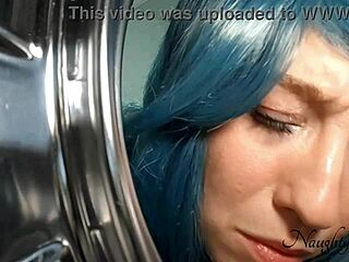 My Step-Mom Fucked Hard In Washing Machine