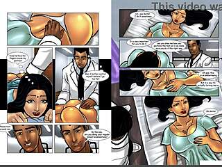what’s savita bhabhi hiding in this indian 3d doctor comic?
