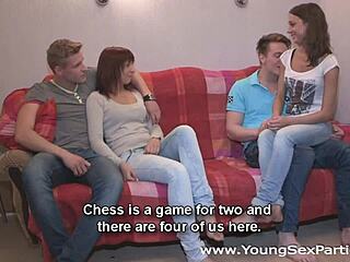 Ever joined a wild sex party with friends?