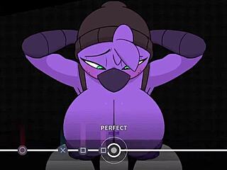 beat banger furry babe banged hard in game