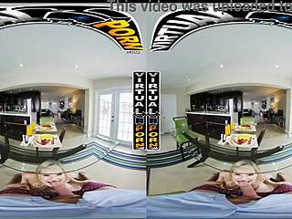 Busty blonde blake blossom fucks hard in vr