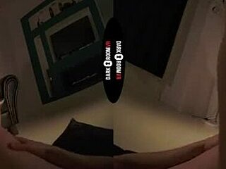 Rip panties off in dark room VR