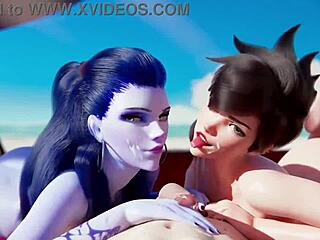Widowmaker’s relentless beach side fuck
