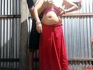 What's behind red saree sex at the ranch?