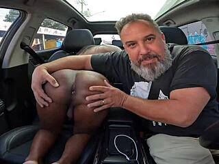 rafaelle sanches teases in first car ride