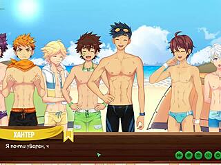 Game Friends Camp Ep 13 - Natsumi Screws Kentaro With Russian Voice