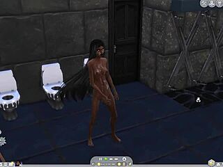 futas shemales fuck hard in wild 3d sims