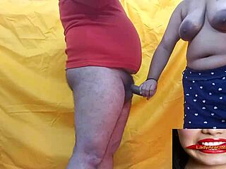my rough handjob with chubby indian teen