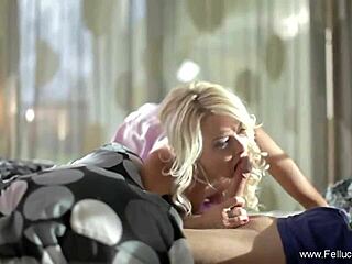 daydreaming of blonde and brunette sucking cock