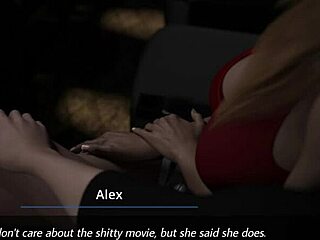 What’s behind aby’s theater blowjob?