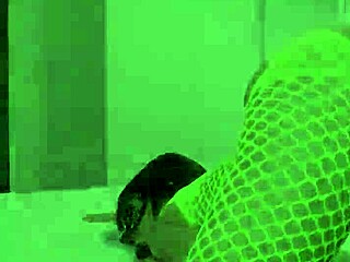 Petite Brunette Gags and Swallows Thick Shaft