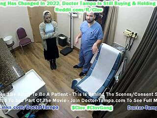 channy crossfire’s asian gyno exam with gloves