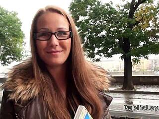 cheeky hungarian babe fucked pov after street pickup