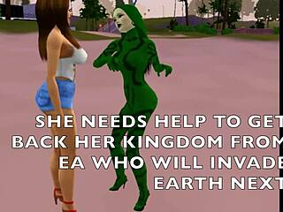Aliens Seduce in 3D Porn Video