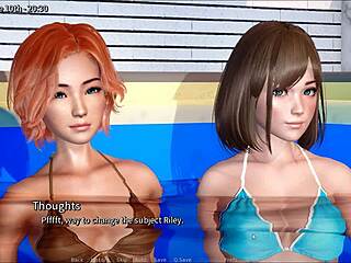 my wild ride with stormside-shoping anime teen in lingerie
