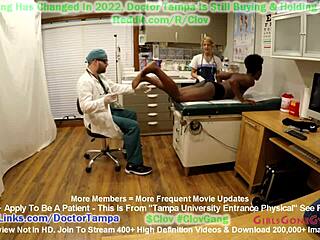 rina arem faces shocking gyno exam at tampa
