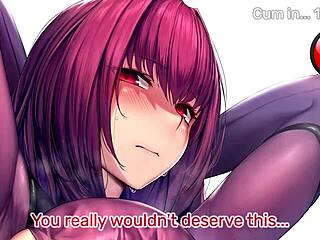 Hentai JOI - Scathach’s Brutal Stamina Training In Femdom POV