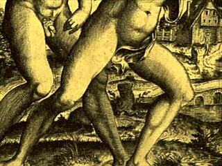 Vintage erotic art with sultry vibes