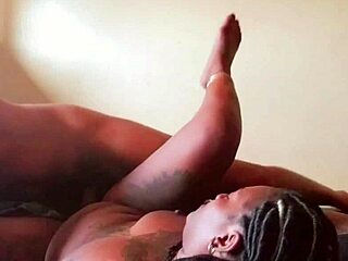 my ebony hotwife plays after long night