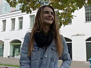 German scout - skinny teen adelle fucked hard