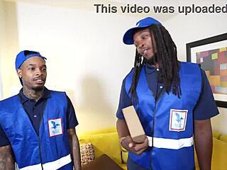 Suggestive Delivery Turns Into Tight Teasing Fun