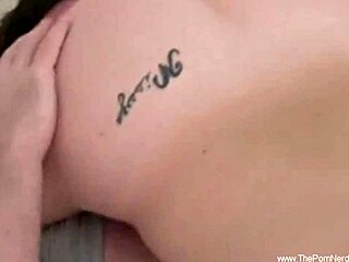 Short-Haired Blonde Missy Sucks Nerd’s Hard Cock