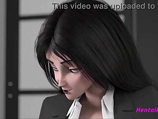 3D Futanari Office Sizzle