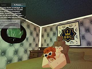 Robloxian Redhead Slut Takes Daddy’s Creampie