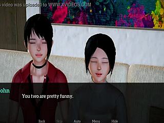 My New Family Anime Scene