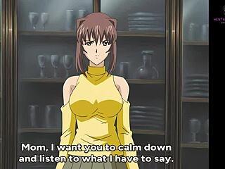 step mom’s daring breastfeeding bondage punishment in uncensored hentai