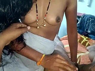 Indian Wife’s Brutal Homemade Blowjob And Cowgirl